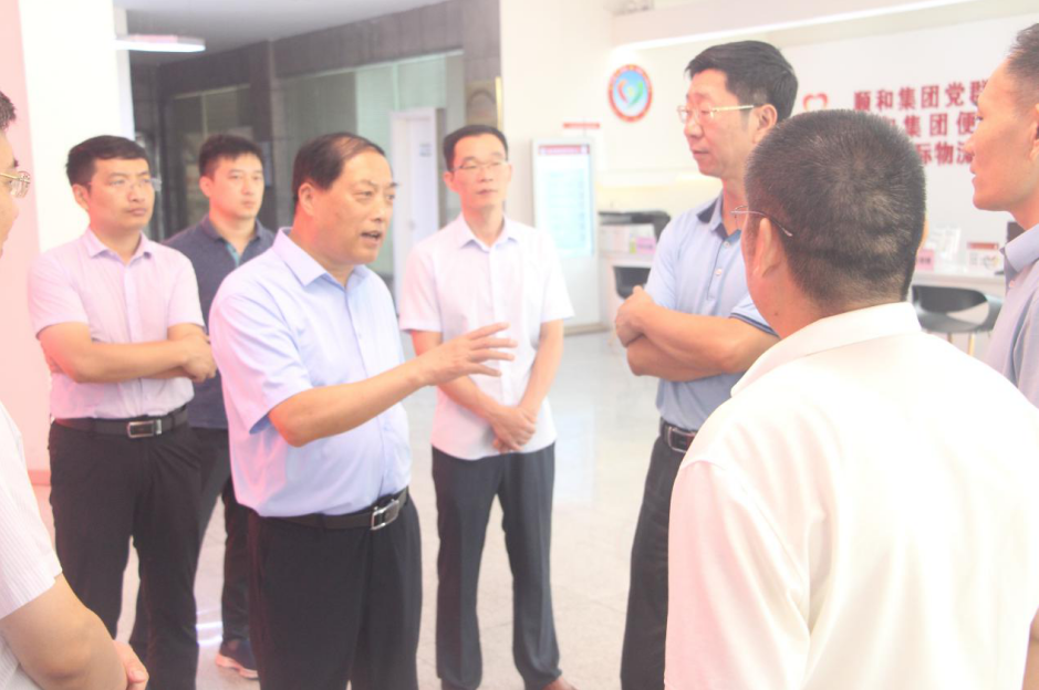 臨沂大學專家教授到山東順和國際物流有限公司開展臨沂市科技經濟融合發(fā)展暨臨沂大學專家教授蘭山行活動